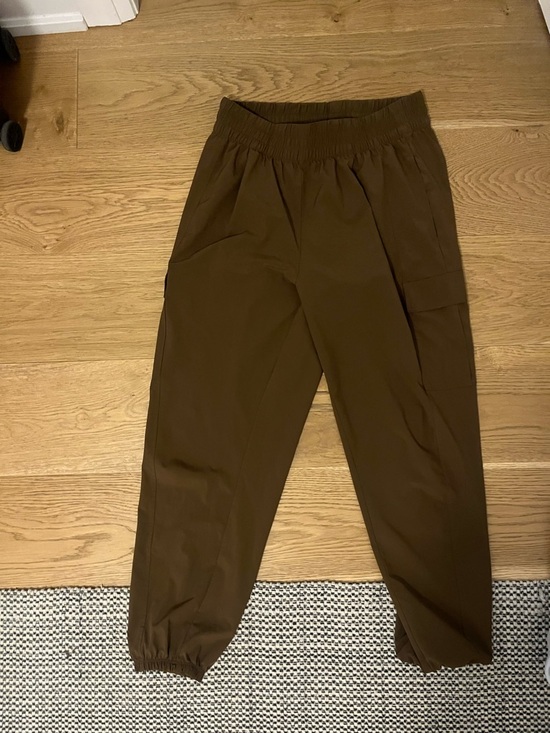 Joe Fresh Pants - Joe Fresh Brown Elastic-Waist Jogger Pants